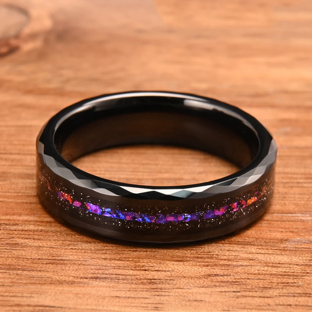 Black 8mm tungsten carbide ring for man anillos bague homme pareja de compromiso fashion jewelry wedding bands engagement rings