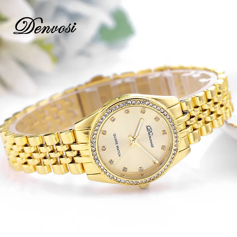 Women’s quartz watch  Fasion Elegance simple diamond wristwatch