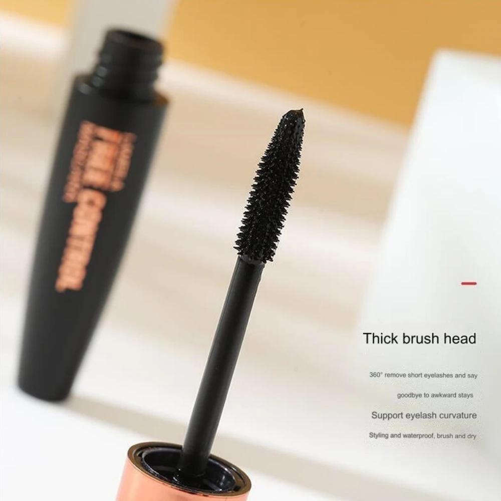 Mascara Curl Thick Lengthening Eyelash Waterproof Non-smudge Natural Curling Lasting Cosmetic Brush Professional Makeup Tools