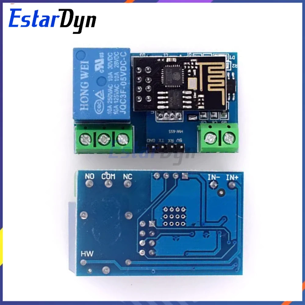 ESP8266 WiFi Relay Module 5V 10A Smart Switch IoT APP Remote Control for Smart Home Automation AC 250V