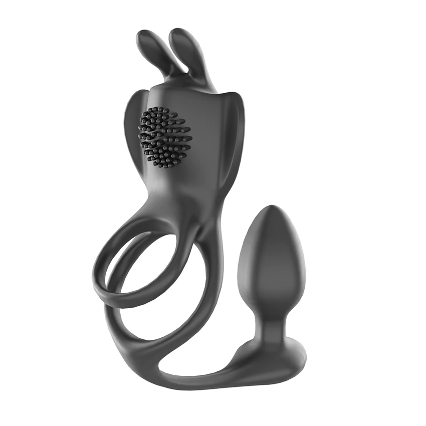 Anal Vibrator Prostate Stimulate Massager With Cock Ring Wireless Control Vibrating Butt Plug Adults Masturbation Sex Toys 18+