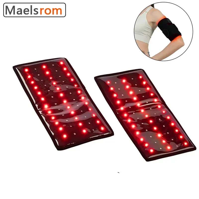 LED Red Light Therapy Arm Massager for Fat Burning Pain Relief Blood Circulation Portable Near Infrared Body Slimming pad