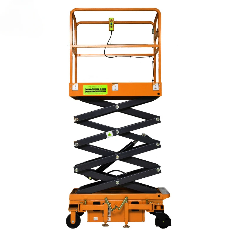 Outdoor Electric Scaffolding Lift Platform 3m 3.9m Mobile Mini Scissor Lift