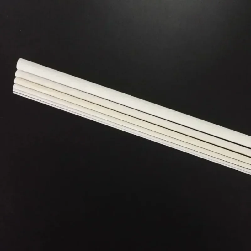 95 Alumina Ceramic Tube High Temperature Insulation 2 Holes OD 1-8mm Non-standard Custom Processing