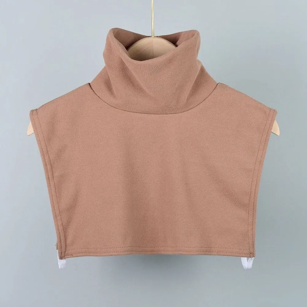 Fashion Scarves Wraps Fake Collar Double-sided Detachable False Collar High Elastic Solid Color High Collars Unisex