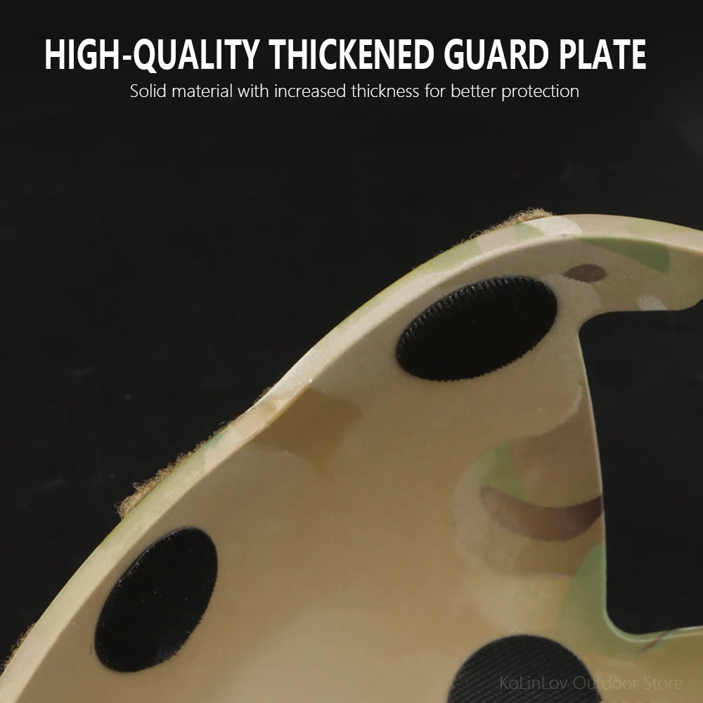 Tactical Helmet Shield FAST SF Helmet Guard Thickened Lightweight Protective Plate for Airsoft Militar Shooting Accessories