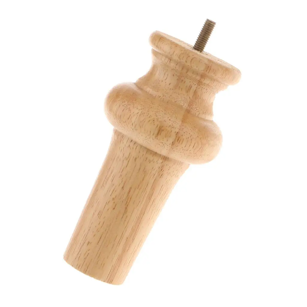 Wooden Furniture Leg Foot for Table Lounge Chair Bed Cabinet Parts Compatible with Home Furniture