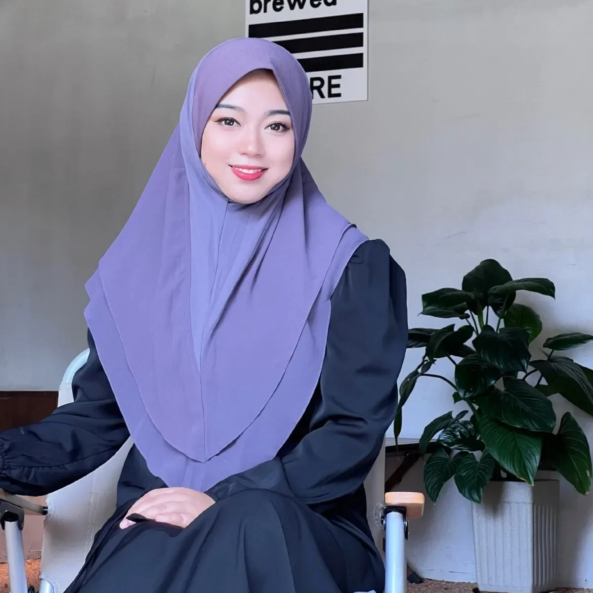 Malay Chiffon Muslim Women Instant Hijab Turban Full Cover Islamic Shawl Fashion Headhand Scarf Headwrap Pull On Wear Scarf Cap