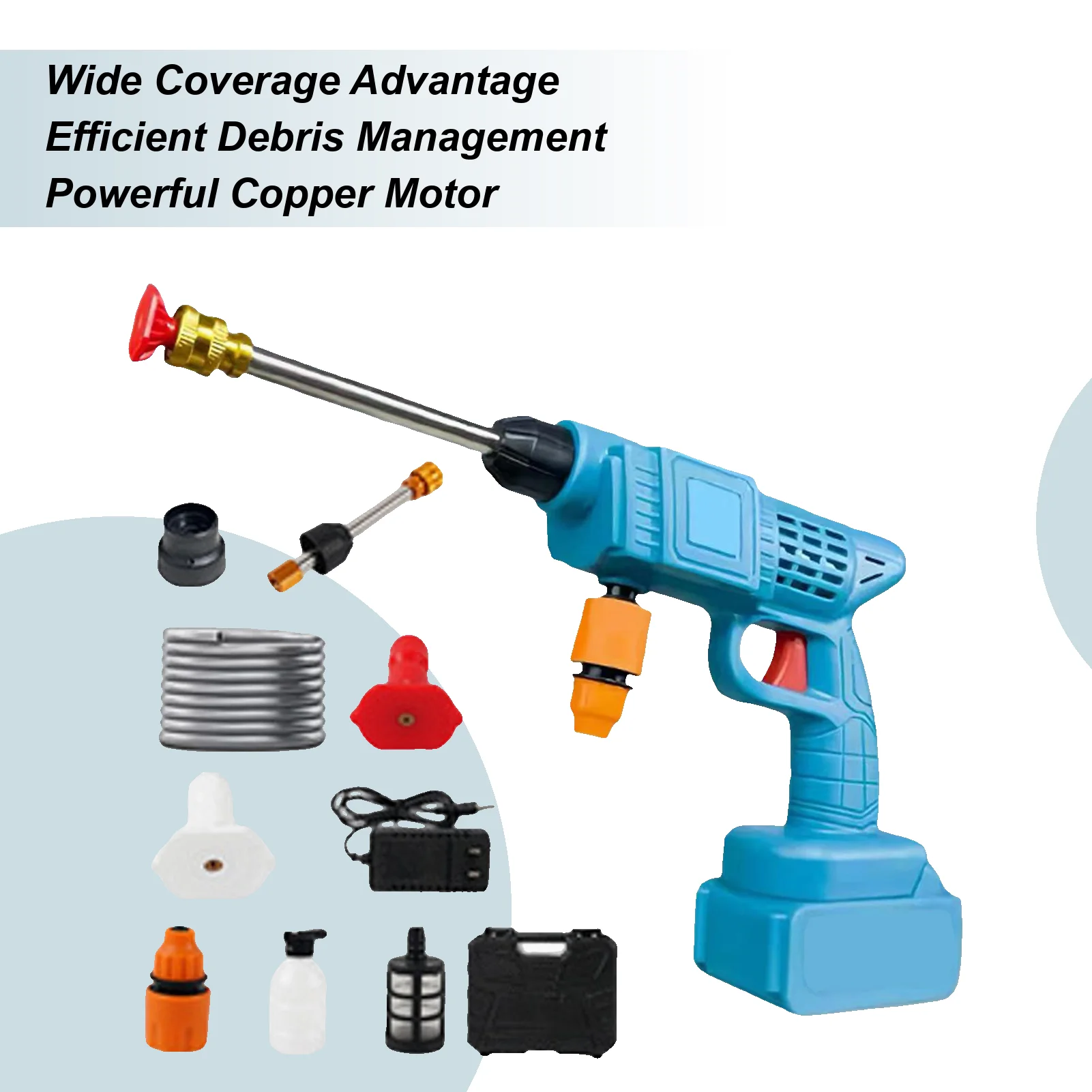 

Автомойка высокого давления, распылитель для мойки автомобилей, повышающий давление, многофункциональный эффективный инструмент для мойки душа, палочка для чистки