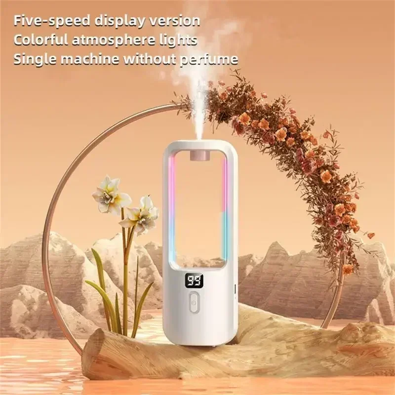 Aroma Diffuser Timed Essential Oil Aromatherapy Machine Rechargeable Wall Mounted Room Home Air Freshener Toilet Deodorization