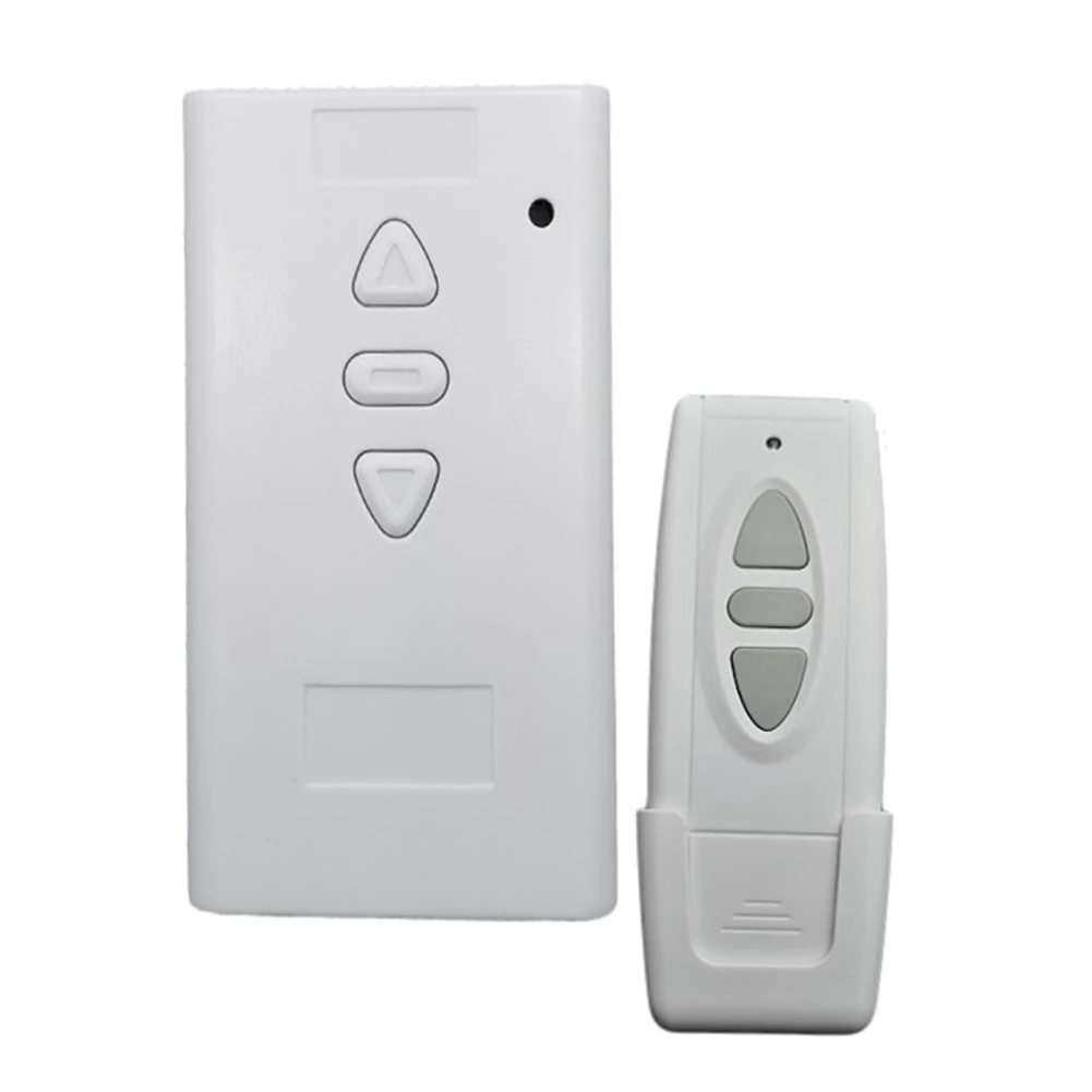 A01F-AC DC Motor Remote Switch Controller 12V 24V 36V Motor Forwards Reverse Up Down Transmitter Manual Button Limit Switch 433M