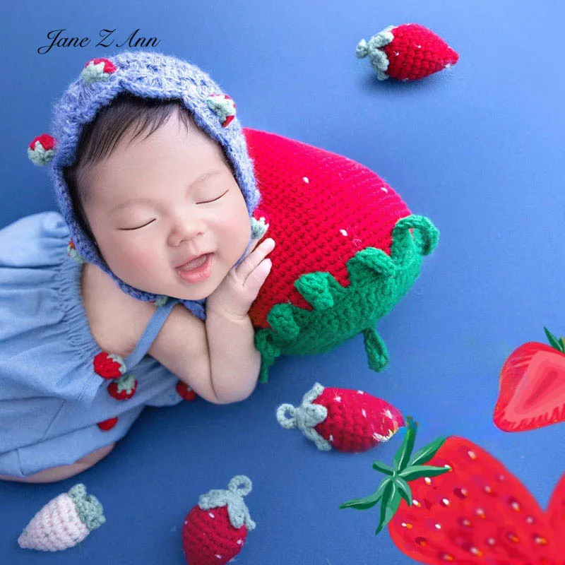 

Детская студийная одежда, наряды для фотосъемки новорожденных, реквизит для детской фотосессии, одежда на пятновой тематике, вязаный чепчик + боди