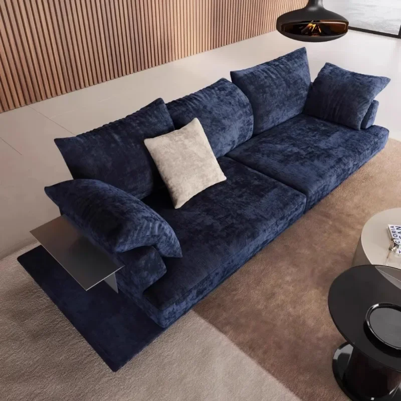 Craft Designer Living Room Sofas European Lazy Soft Modern Living Room Sofas Lounge Black Nordic Salon Divano Hotel Furniture