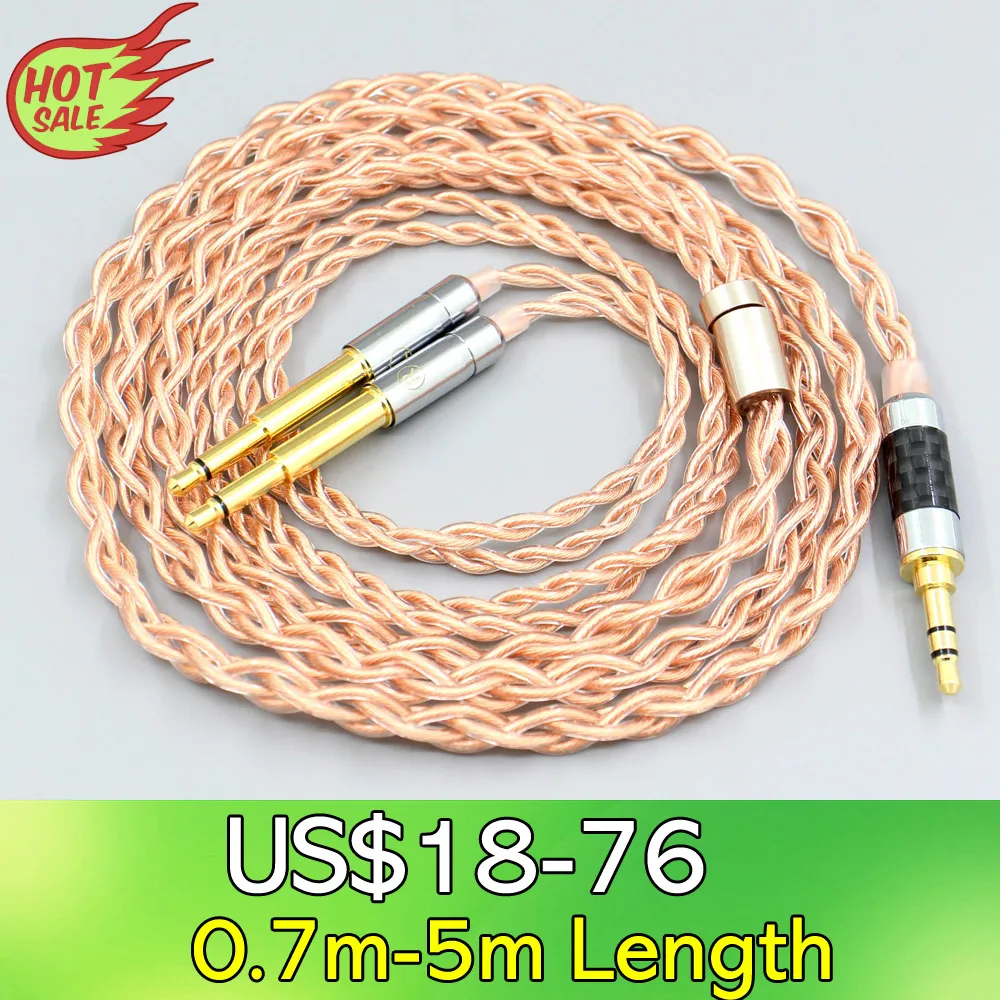 

4 Core 1.7mm Litz HiFi-OFC Earphone Braided Cable For Meze 99 meze99 Classics NEO NOIR Headset Headphone LN008095