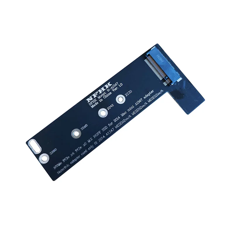NVMe M.2 SSD to for Mac Mini 2014 Late A1347 MEGEN2 MEGEM2 MEGEQ2 Adapter Card