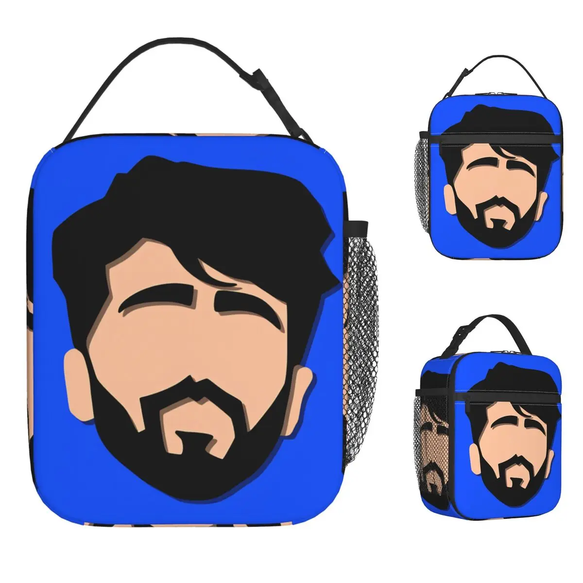 Fede V-Vigevani Lunch Bag For Women Club Misterios Graphic Design Lunch Box Fun School Cooler Bag Portable Thermal Lunch Bags