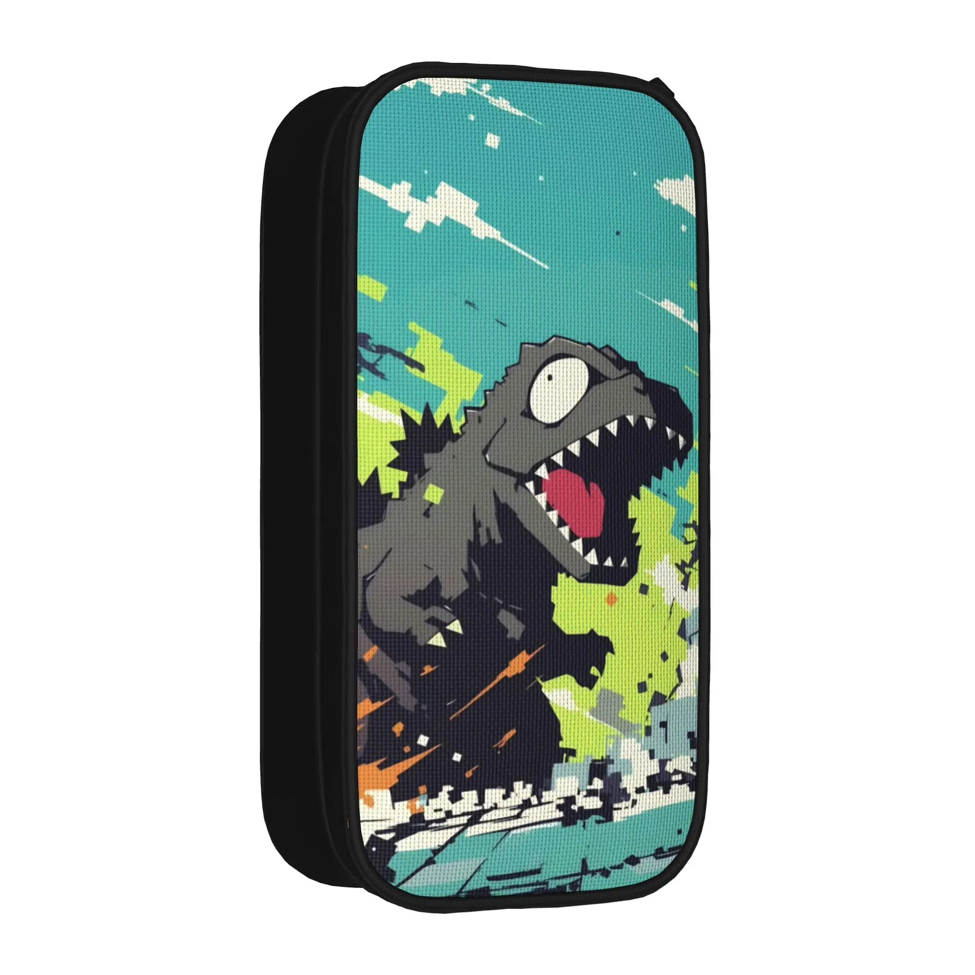 Пенал Monster G-Godzillas, милый держатель для ручек, пеналы для девочек и мальчиков, большая вместимость, для офиса и косметики.