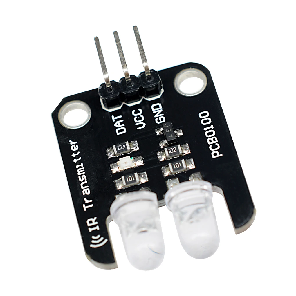 PCB0100 2 Channel Infrared Transmitter Module IR Transmitter for Arduino Electronic Building Blocks