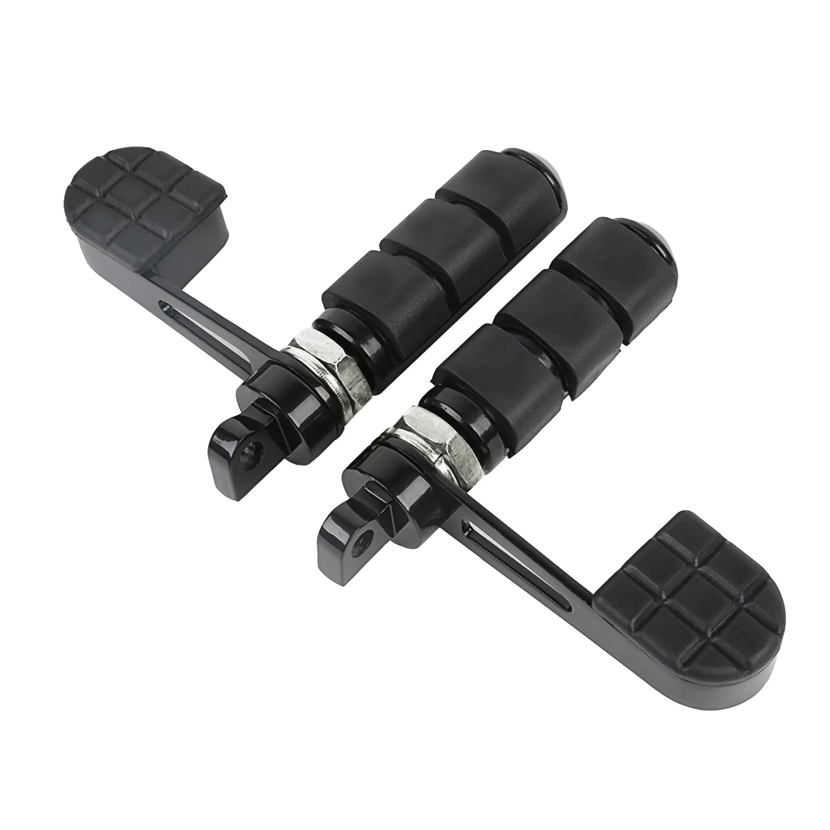 Motorcycle Anti Vibration Stirrup Heel Foot Footpegs For Harley Softail Sportster XL883 XL1200 Fat Boy FXWG FXR Models