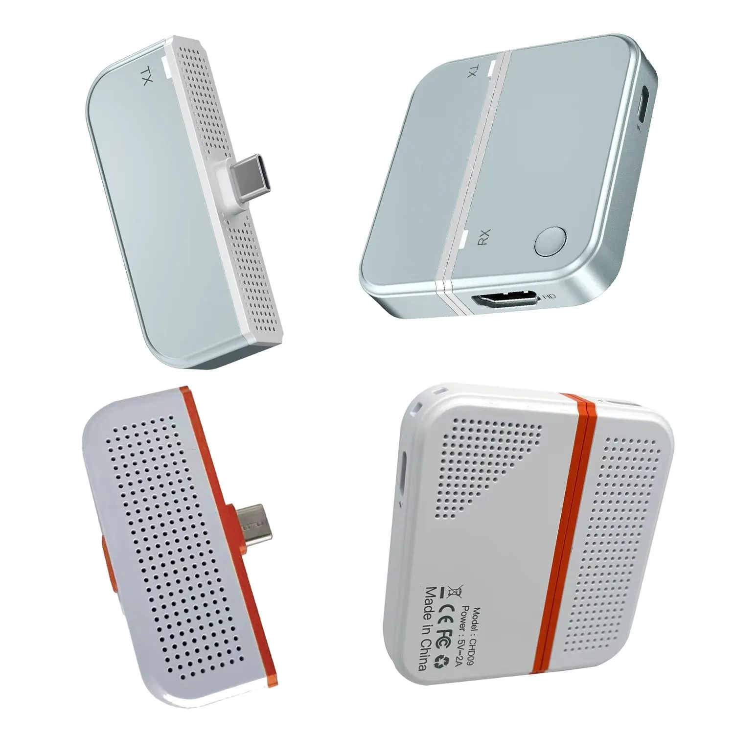 50m USB C HDMI transmetteur et récepteur vidéo sans fil Extender 1080P HDMI type-c Wifi affichage TV Stick Dongle adaptateur PC vers TV