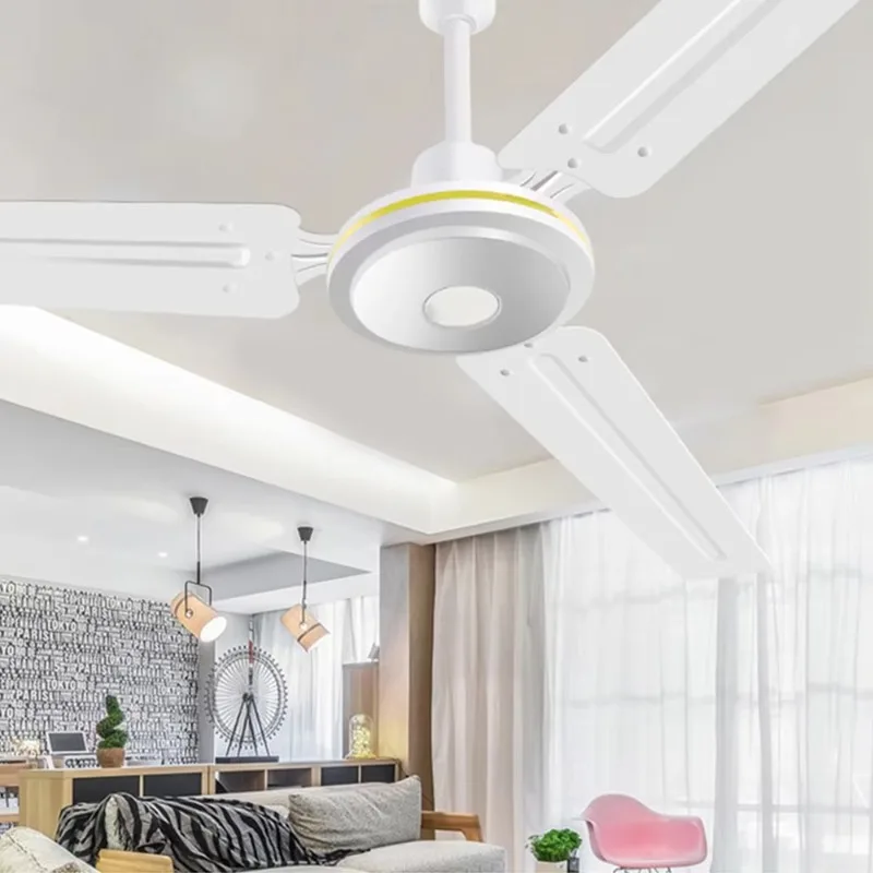 air Cooling Useful High Quality White Color Ceiling Fan Restaurant Home Industrial Use