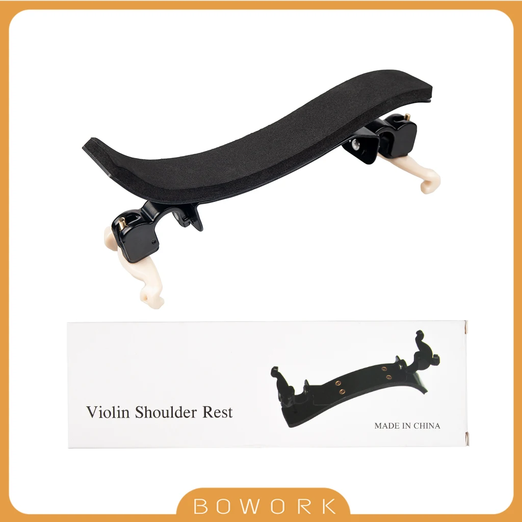 

Curve Adjustable Height 4/4 3/4 Violin Shoulder Rest Metal Body Soft Sponge For Full Size Fiddle Pad German Style Violinist