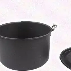 Fast Heating Outdoor Pot Camping Cookware Black Lid Camping Cooking Pot Fast Heating Technology Perfect For Group Outings