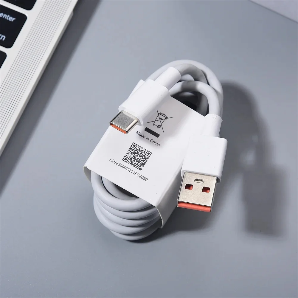 Original Xiaomi 90W US EU GaN Charger Turbo Fast Charging Adapter For Mi 15 14 Pro UItra POCO X7 Redmi K80 K70 6A Type C Cable - náhled 5