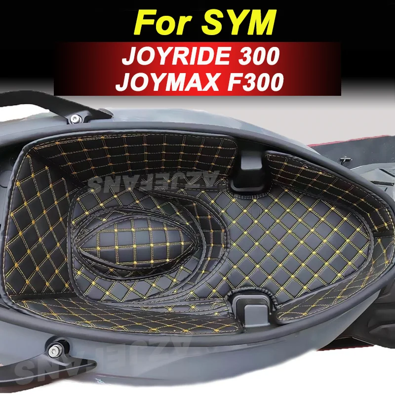 For SYM Joyride 300 Joymax F300 Motorcycle Storage Box Seat Bucket Liner Cushion Shockproof Abnormal Noise Prevent Scratches