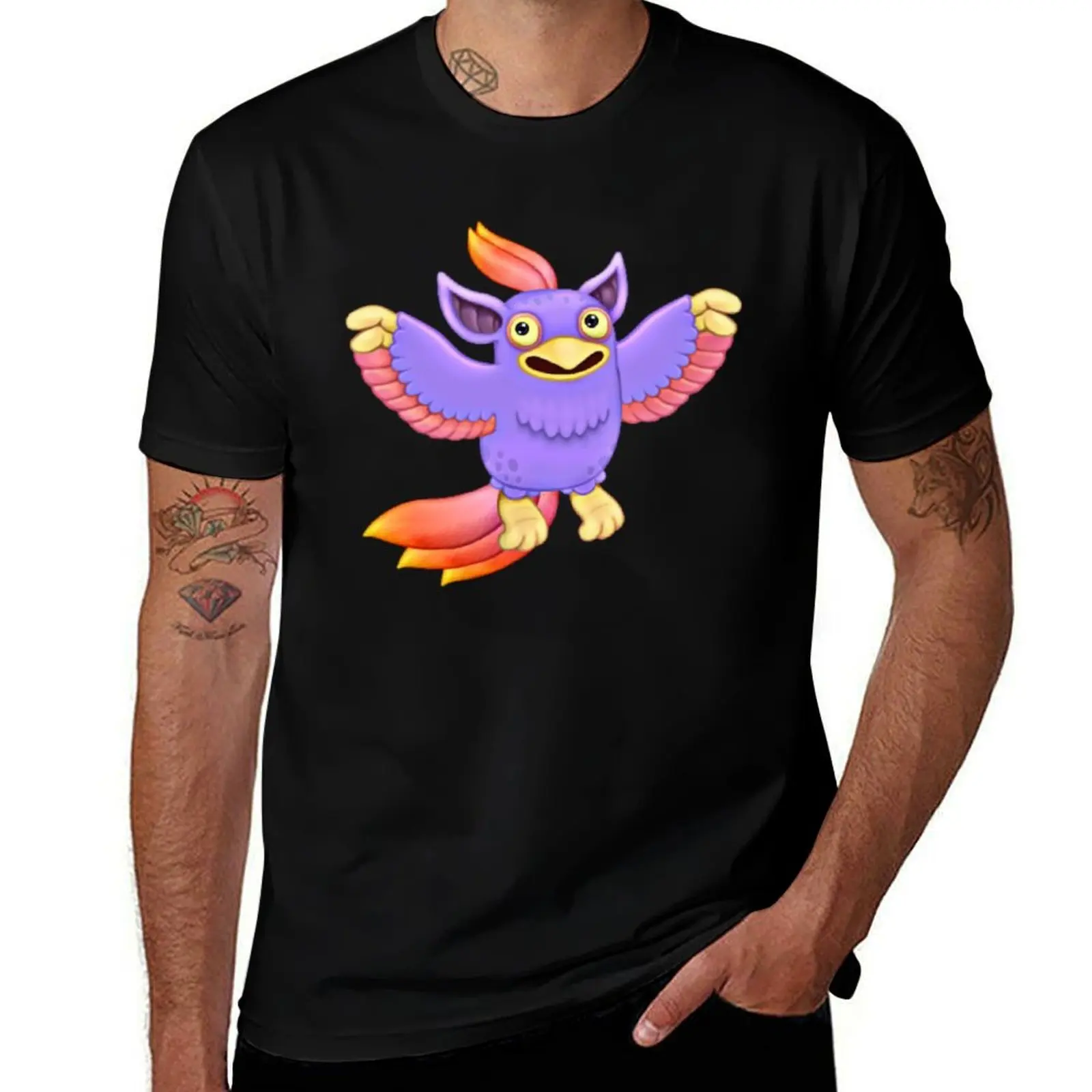 

My Singing Monsters character Tweedle T-Shirt man t shirts high quality luxury brand t shirts cotton 100% T-Shirt
