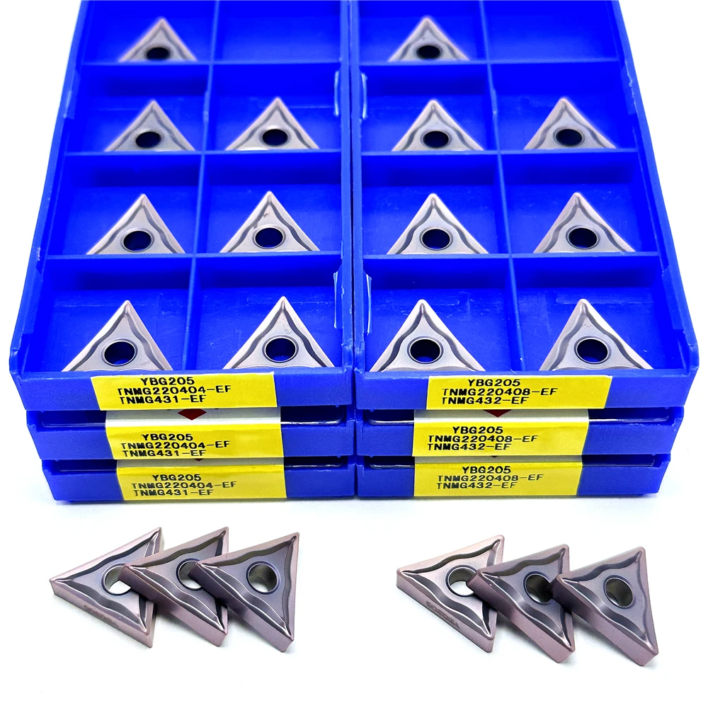 

Zcc.ct Carbide Insert External Turning Tool TNMG220404 TNMG220408-EF YBG205 Original CNC Lathe Cutting Tool for Steel Processing