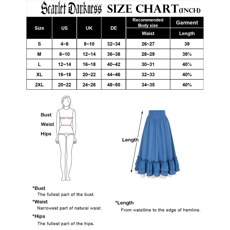 تنورة كلاسيكية جديدة لعصر النهضة للهالوين لعام 2025 ملابس للمسرح القديم في العصور الوسطى