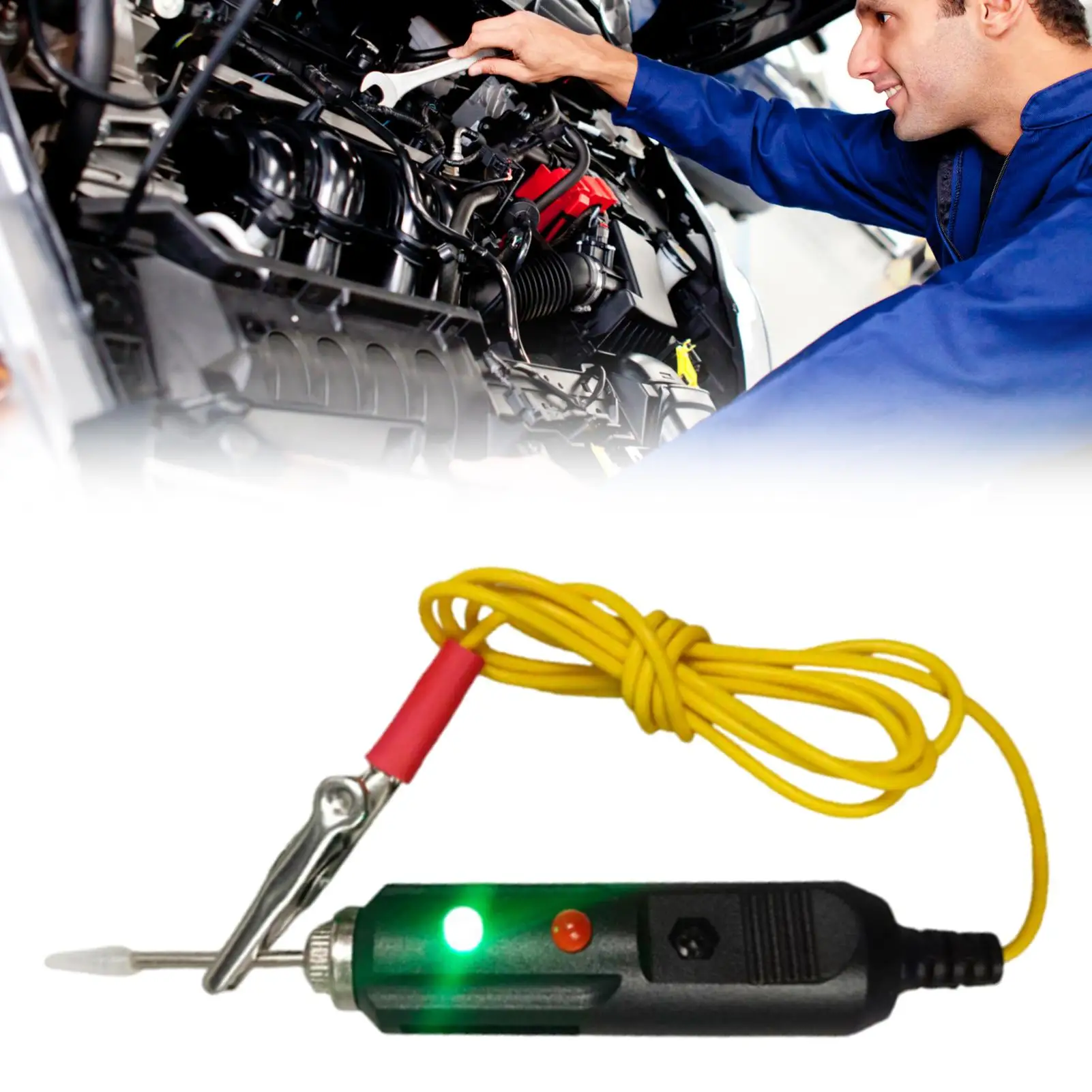 Multi-functional Electric Tester Pen LED Buzzer Circuit Tester High-Sensitivity Circuit Detector Pen For Automotive Voltage
