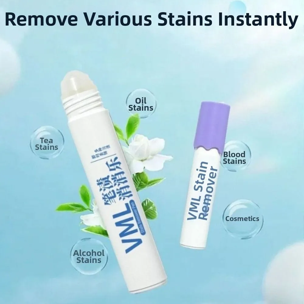 New 30ml Stain Remover Pen Clothes Care Portable Oil Remover Stick Instant Mini Water-free Stain Remover Household Cleaning