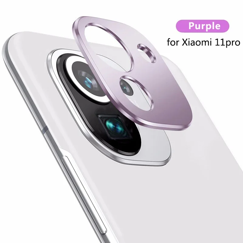 For Xiaomi Mi 11 Pro Ultra Camera Lens Aluminum Metal Sheet Cover Lens Screen Protector for Xiaomi Mi 11Pro 11ultra Camera Film