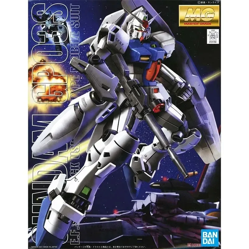 Bandai Gundam Model Kit MG RX-78 GP01 Zephyranthes GP02A GP03S G04 Action Figure Gunpla Building Kit Anime Figures Toy Gift view 5