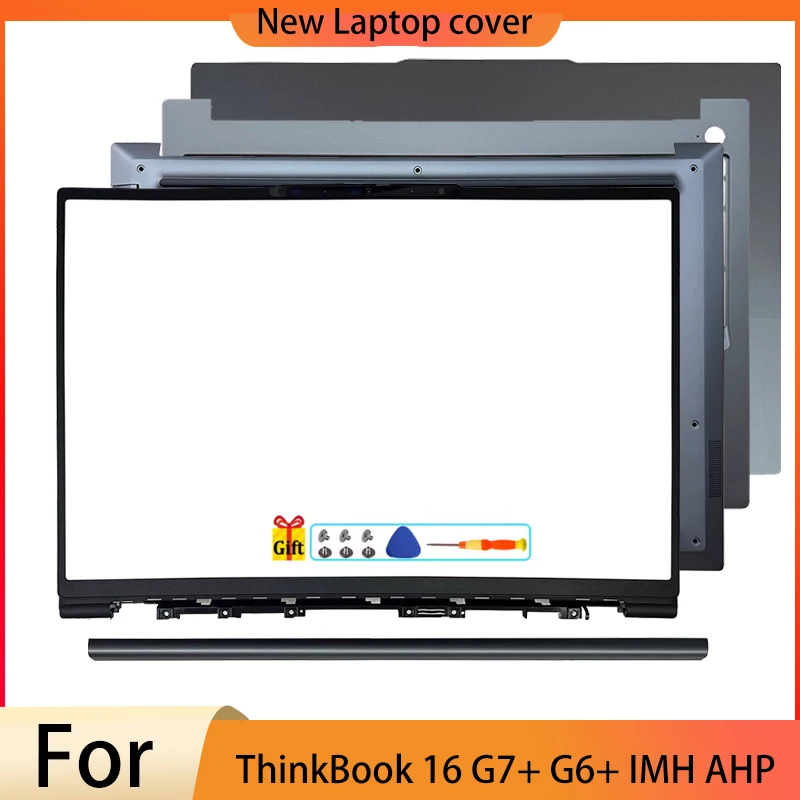 

NEW Housing FOR ThinkBook 16 G7+ G6+ IMH AHP LCD Back Cover Front Bezel Palmrest Bottom Case Laptop replace cover