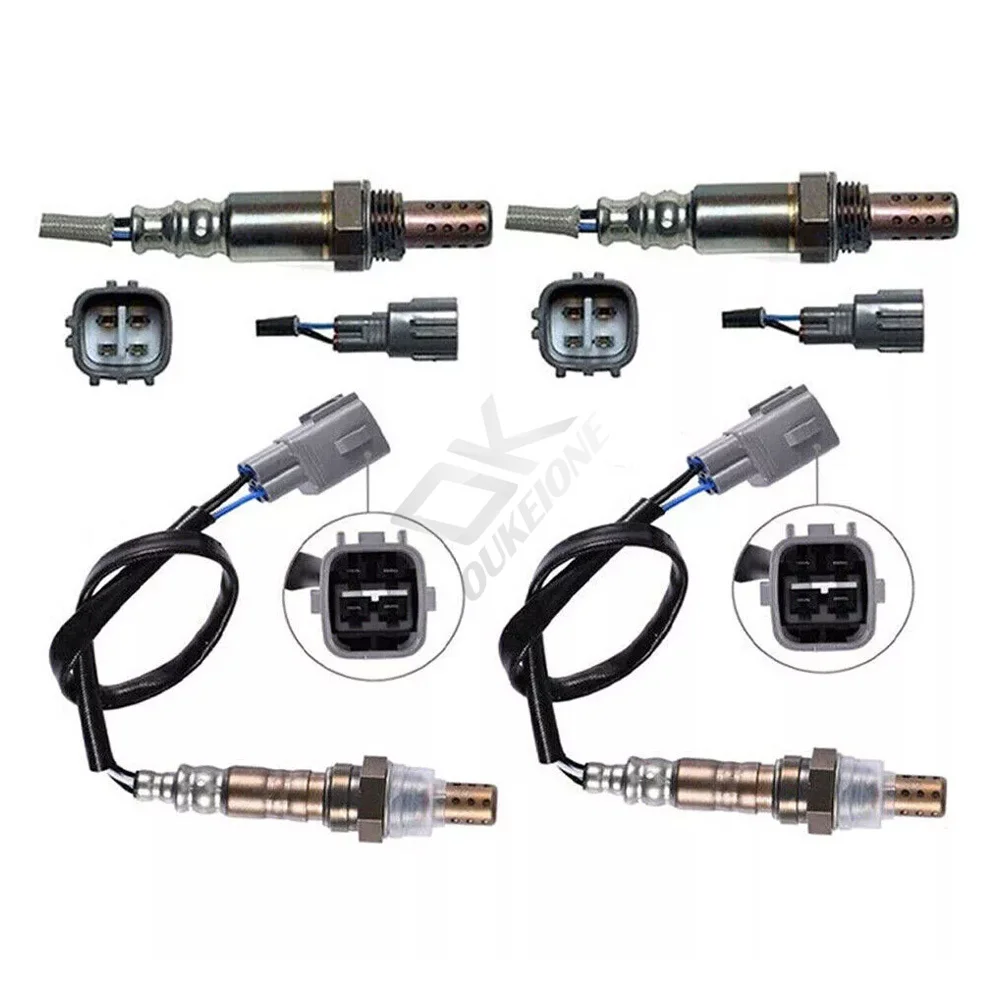 4Pcs Front Rear Sensor 1 2 Bank 1 2 Oxygen O2 Sensor for 2001 2002 2003 2004 2005 Lexus IS300 3.0L Upstream Downstream Lambda