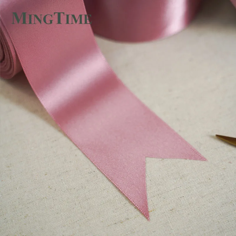 Mauve Satin Ribbon 25yards 6mm 10mm 15mm 25mm 38mm 50mm Sash Gift Bow Handmade DIY Craft Wedding Party Supply Decoration