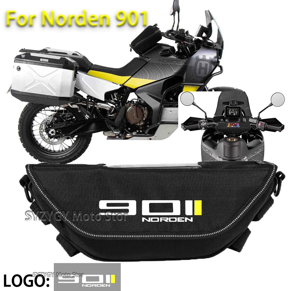 

For Husqvarna Norden901 2022 Motorcycle accessories Motorcycle Bag Fashion Outdoor Adventure Mobile Navigation Travel Bag