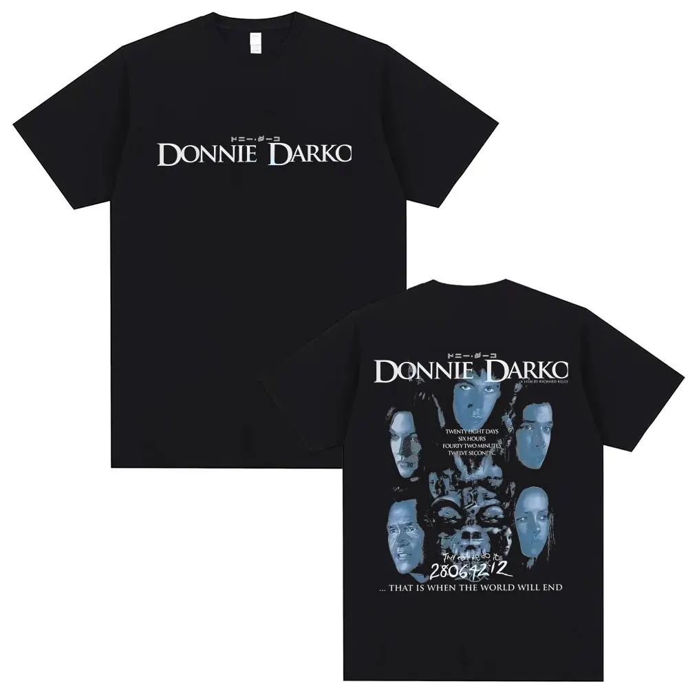 

Movie Donnie Darko That Is When The World Will End Graphic T Shirt Men Women Casual Cotton Vintage T-shirt Male Oversized Tshirt