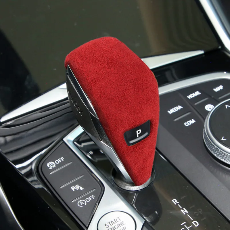 

For 20-21 BMW New 3 Series and New 4 Series suede gear lever cover Z4G28 gear head suede interior