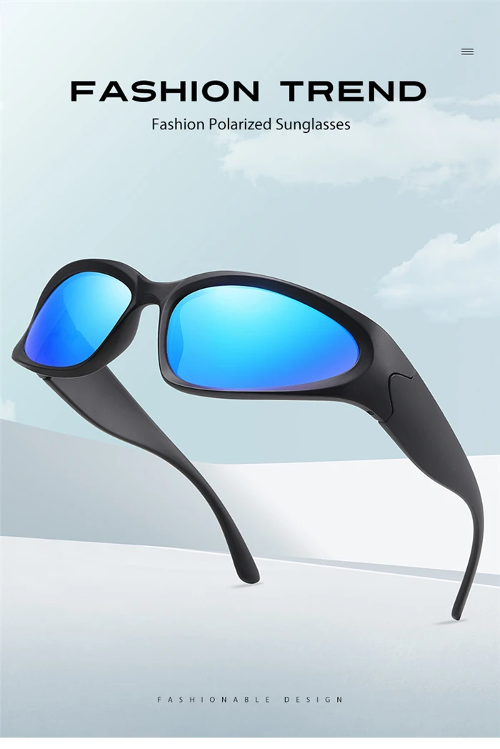 GSBJXZ Outdoor Sport Fahren Myopie Sonnenbrille Männer Polarisierte Kleine Rahmen Anti-Glare Rezept Sonnenbrille 0-0,5-0,75 Bis -6 – Detail 1