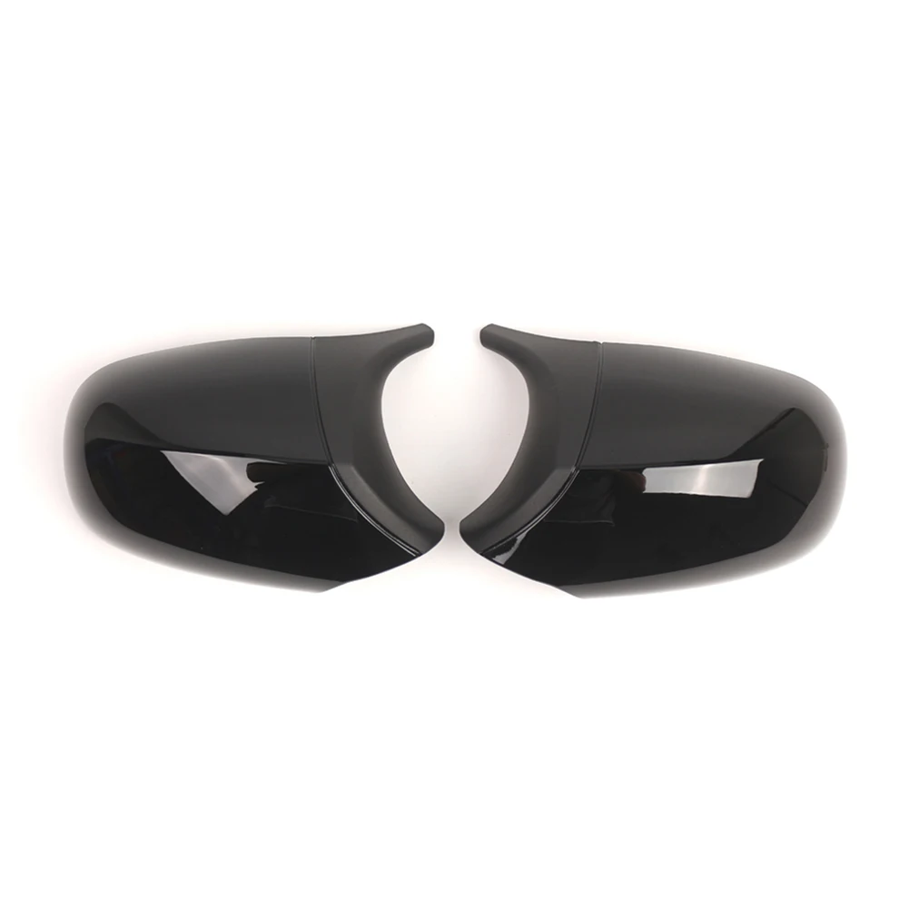 Mirror Cover Cap Black Color Gloss Black Cap Easy Installation OEM Fitment Practical Accessory Car Accessories