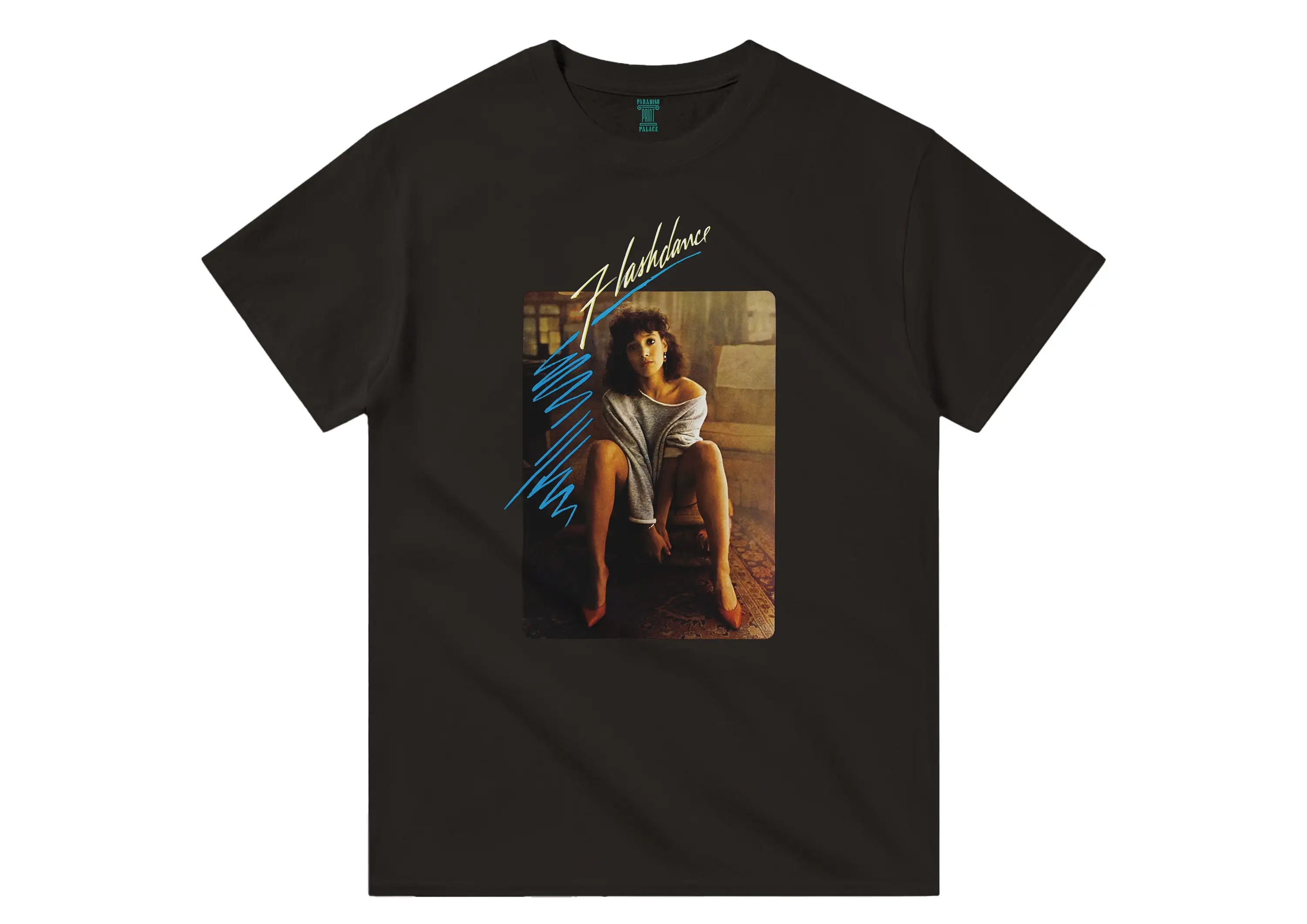 Flashdance Adrian Lyne Jennifer Beals 1983 Hq Retro Movie Print T Shirt Heavyweight Crewneck