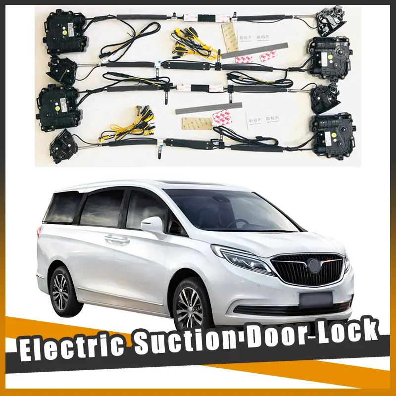 

For Buick GL8 2019~2024 Car Soft Close Door Latch Pass Lock Actuator Auto Electric Absorption Suction Silence Closer