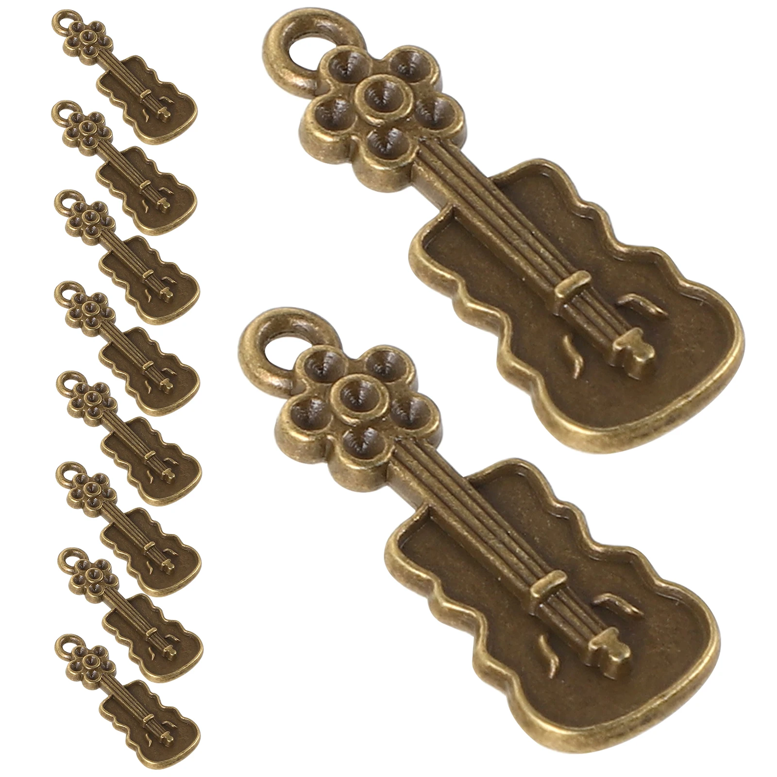 

20 Pcs Violin Pendant Retro Charms Small Pendants for Jewelry Making Alloy nament Necklace Charms Creative Design