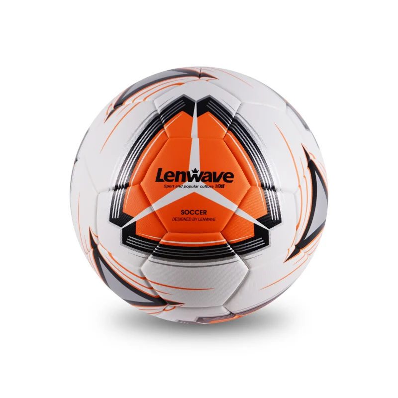 

Custom Professional Thermal Bonded Nylon Wound Soccer Balls Size 5 Official Match Standard Indoor Outdoor Football