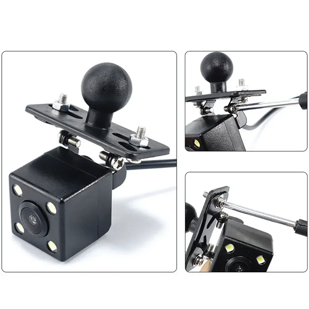 1x รถวงเล็บกล้องมองหลัง Dash Mirror Mount สําหรับย้อนกลับกล้อง DVR ด้านหลังดูกระจก Dash CAM Mount ผู้ถือ