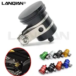Universal Cnc Motorcycle Rear Brake Fluid Reservoir Clutch Tank Oil Fluid Cup for  SPEED FOUR/TRIPLE/TRIPLE 1050/1050 S